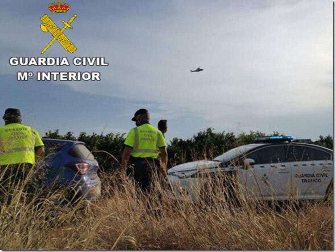 La Guardia Civil rescata en València a un hombre de 83 años