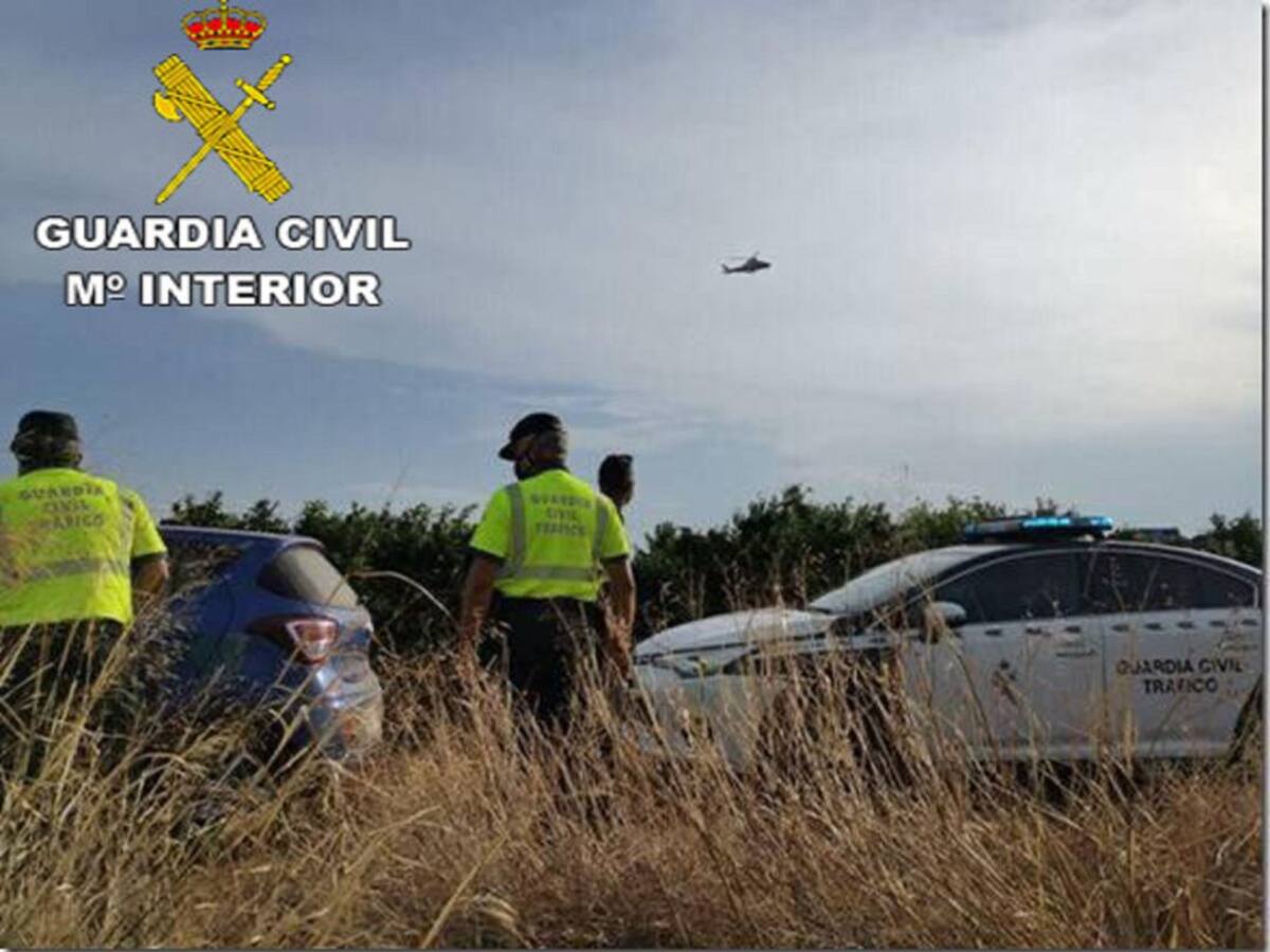 La Guardia Civil rescata a un hombre de 83 años, perdido en el campo durante siete horas y deshidratado