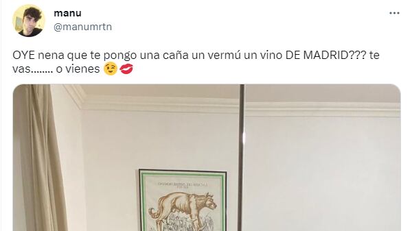 El tuit cuenta con más de 1.700 &#039;me gusta&#039;