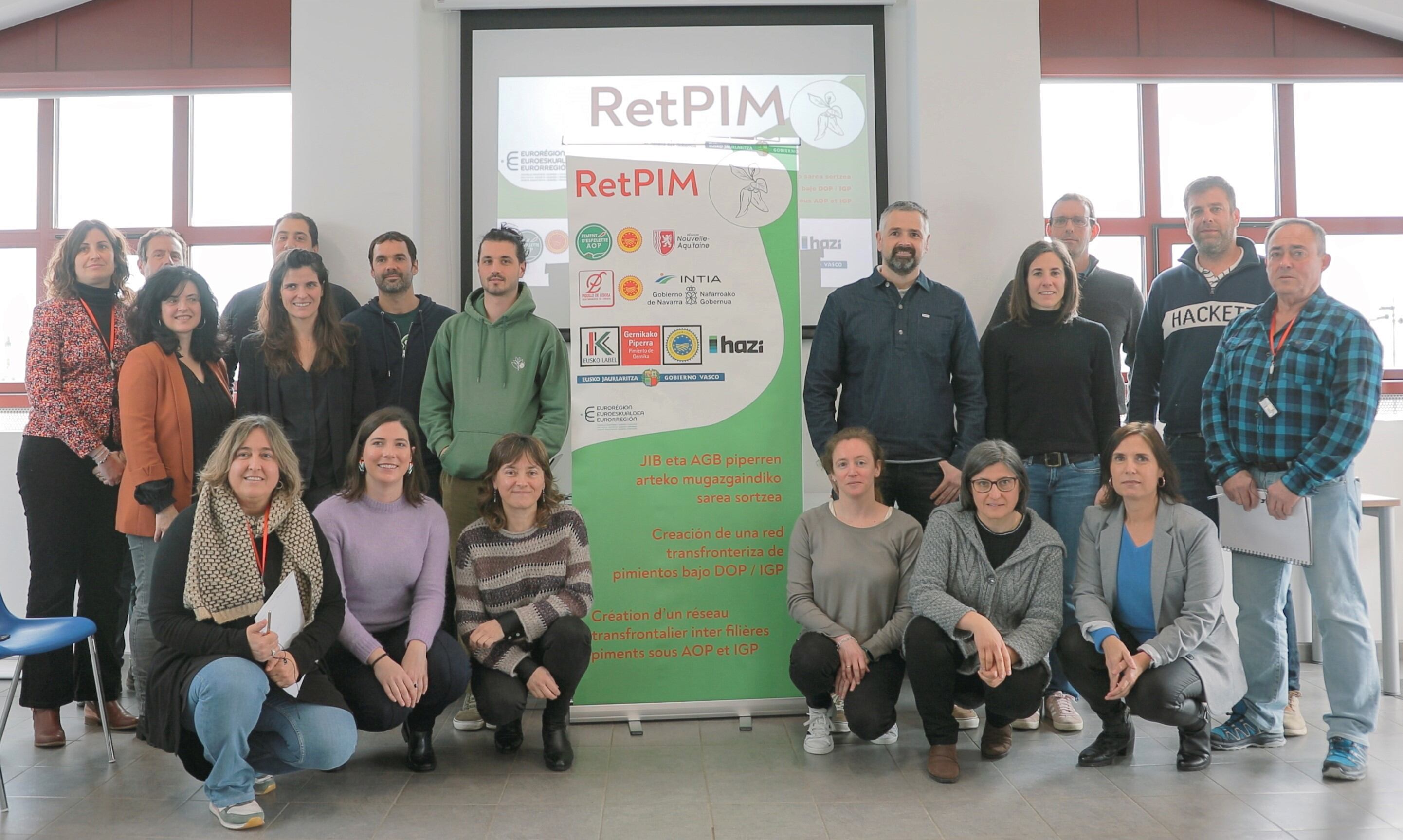 RetPIM, el proyecto que une a los pimientos de Espelette, Gernika y Piquillo de Lodosa