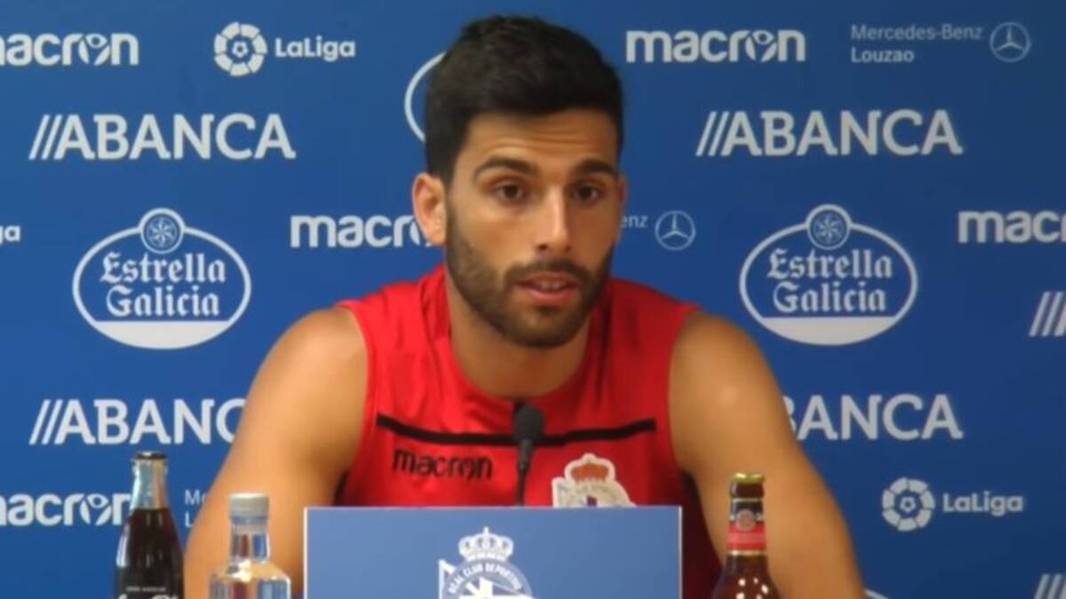 Bóveda: "No por jugar en Riazor comenzamos con un gol de ventaja"