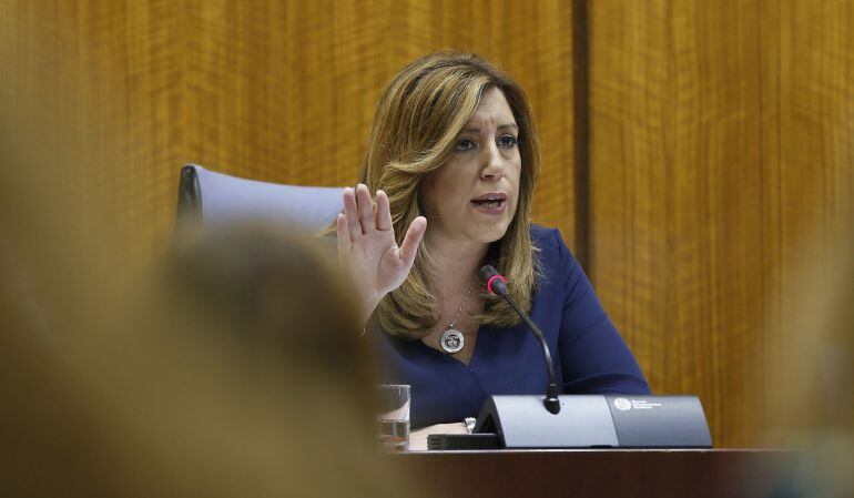 La presidenta de la Junta de Andalucía, Susana Díaz.