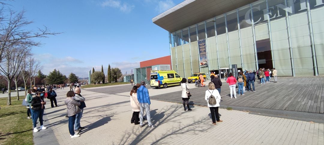 Vacunación en el Miguel Delibes