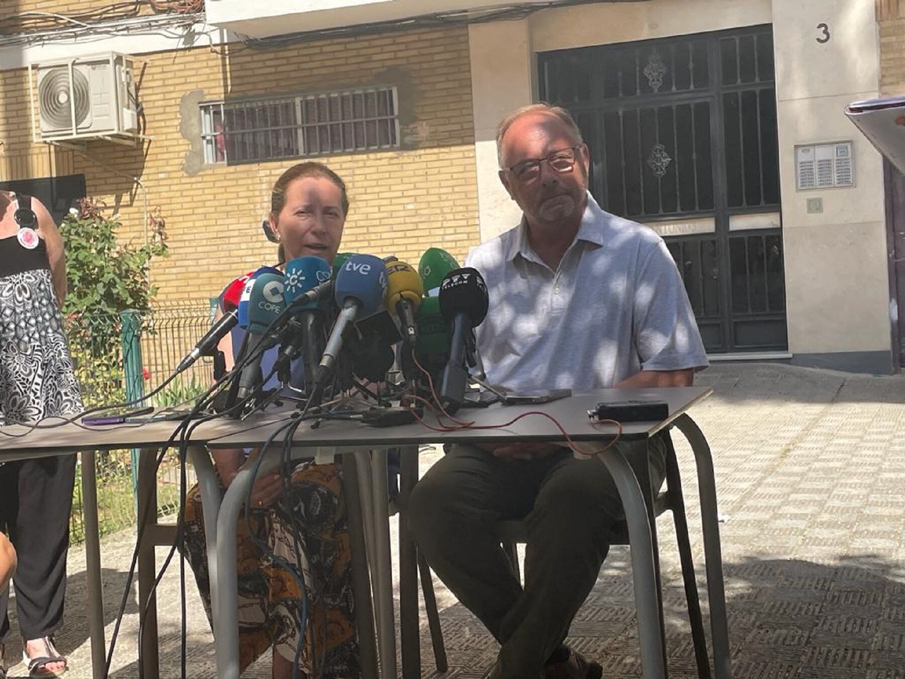 Los padres de Marta del Castillo en rueda de prensa