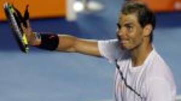 Nadal enciende la máquina en Acapulco