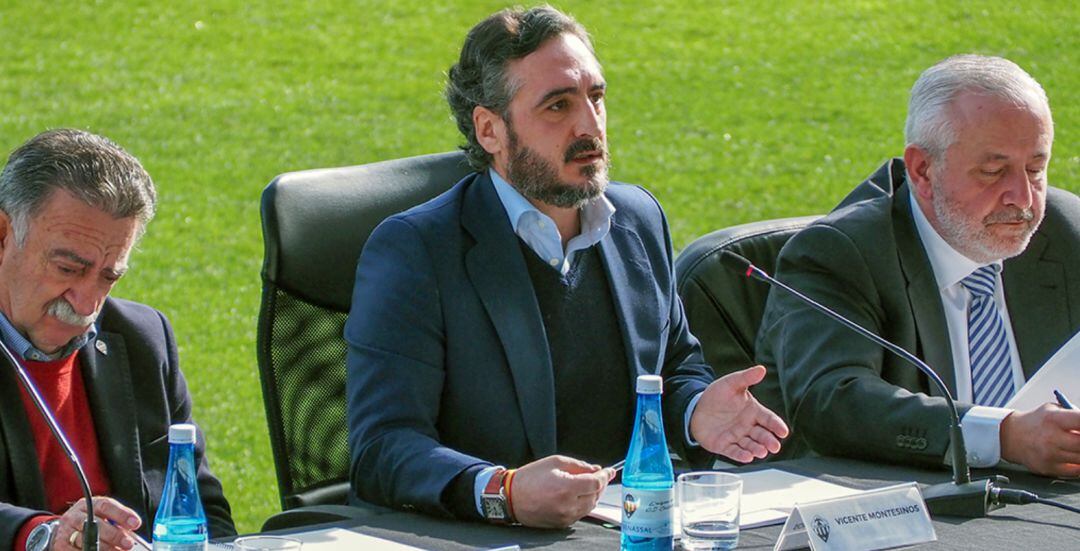 El presidente del CD Castellón, Vicente Montesinos.