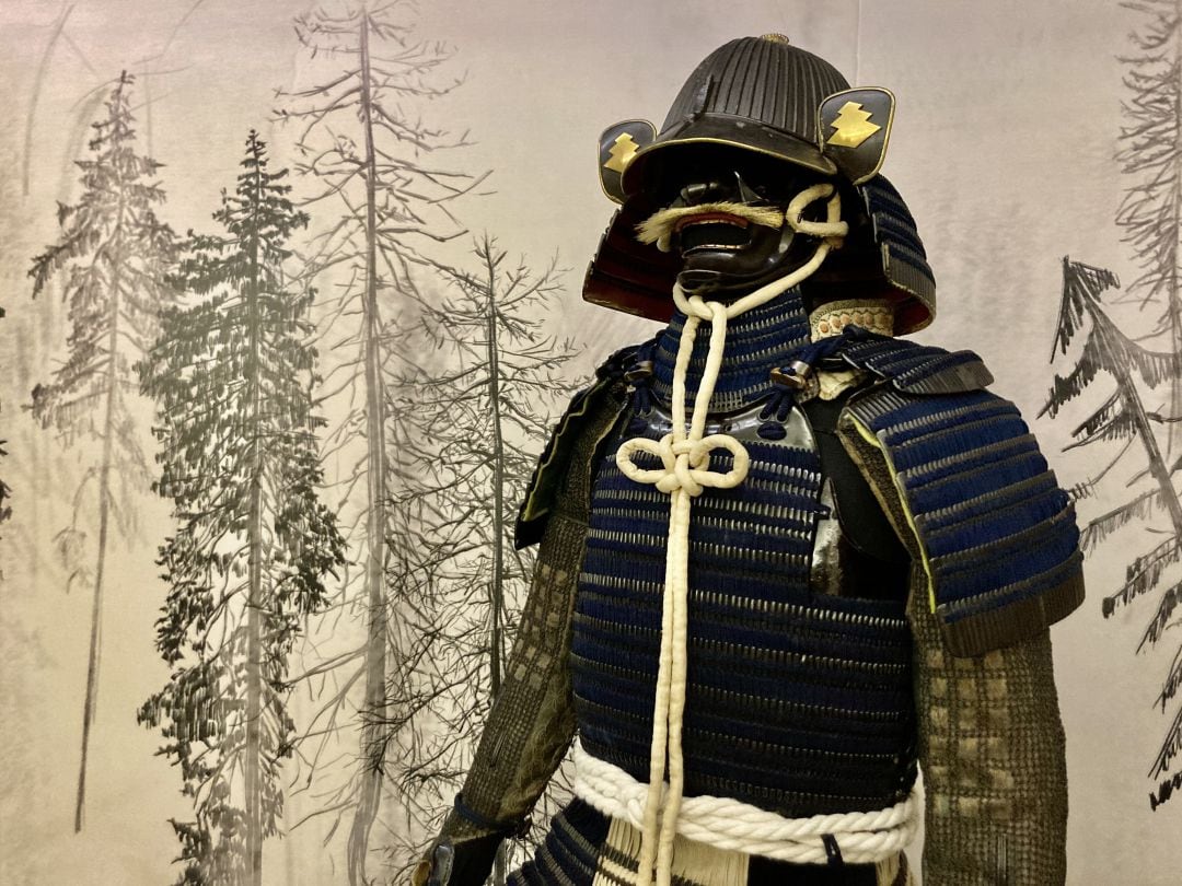 Armadura de Samurai presentada con motivo de la celebración del Día Internacional de los Museos, el 18 de mayo