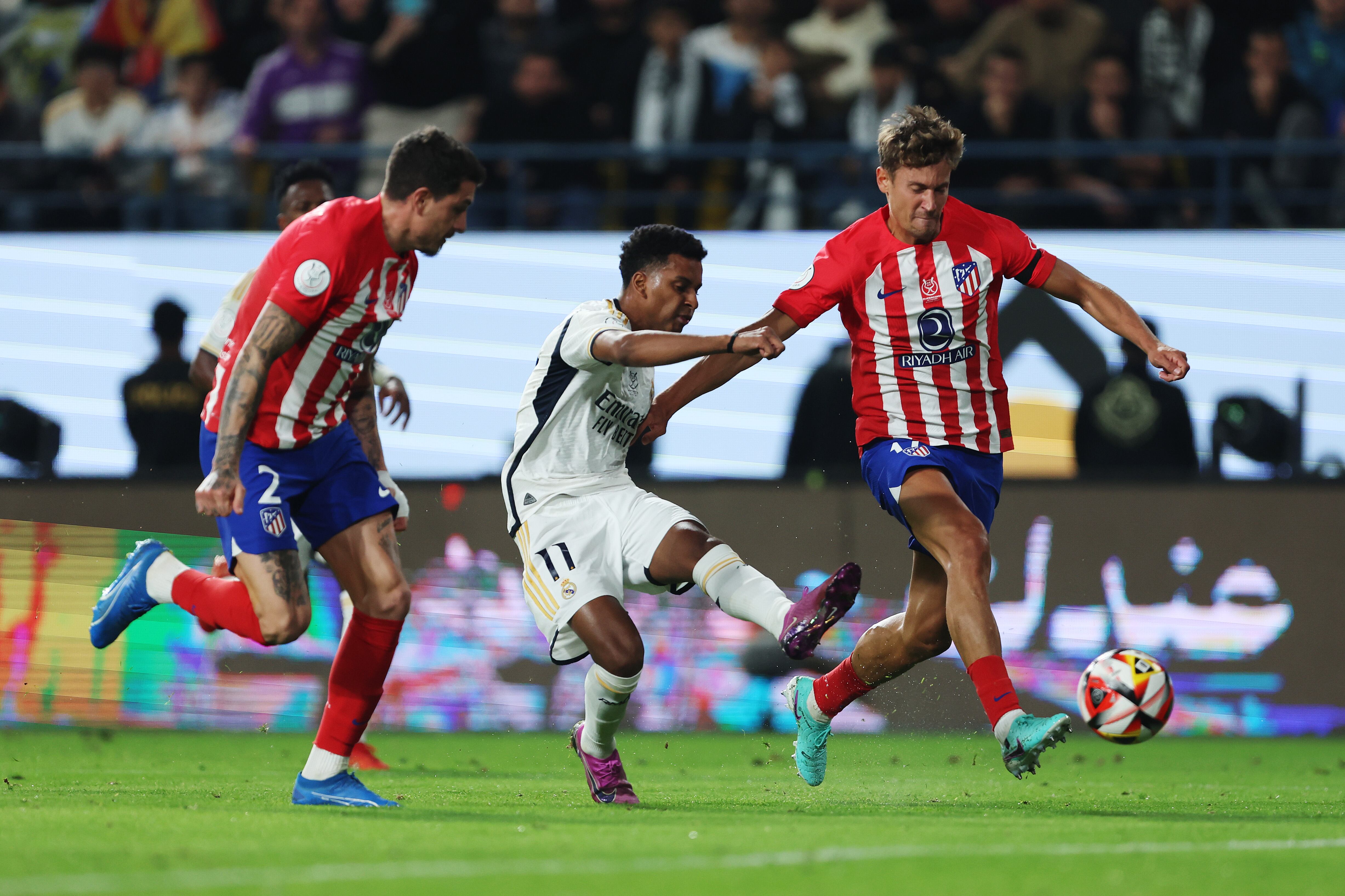 Real Madrid y Atlético de Madrid vienen de enfrentarse en la Supercopa de España en el Al-Awwal Park de Riyadh, (Arabia Saudí). (Photo by Yasser Bakhsh/Getty Images)