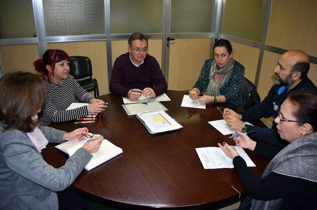 Reunión de la Mesa del frío del Ayuntamiento de Ciudad Real hace una semana para activar el protocolo ante las bajas temperaturas