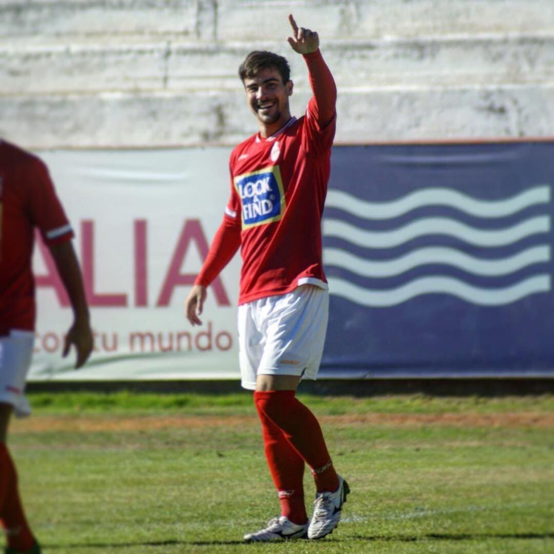 Sergio Nanclares en su etapa de jugador del Alcalá