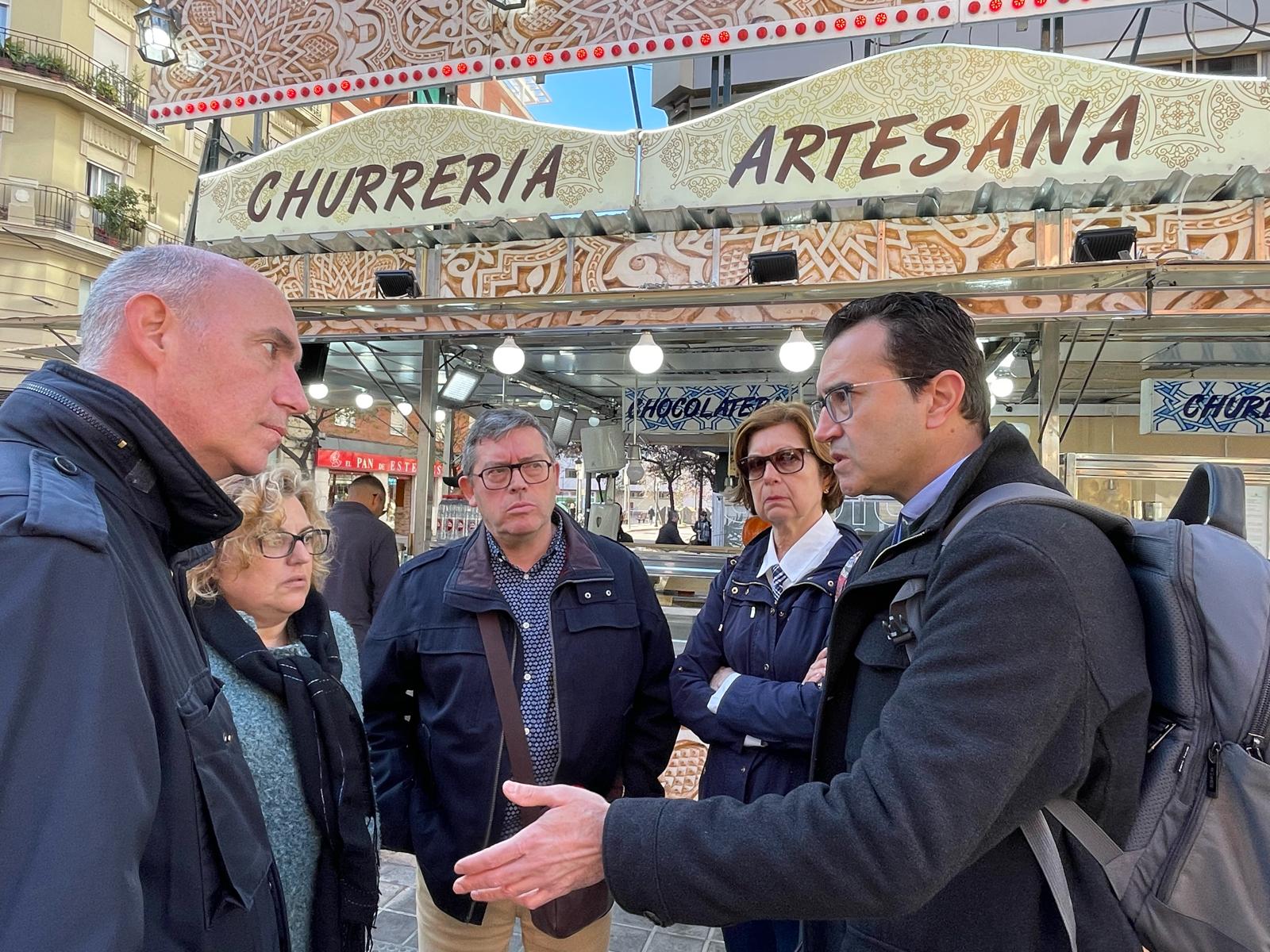 Inspección de churrerías en València estas Fallas