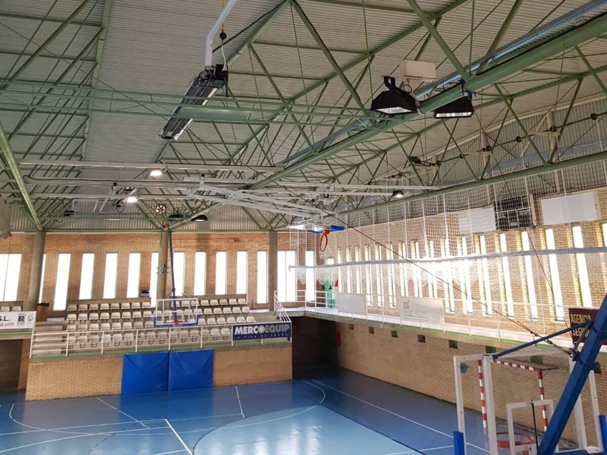 Climatización completa para el Pabellón Cortes de Aragón de Fraga