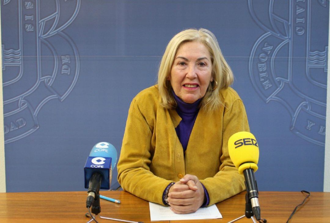 La teniente alcalde de formación y empleo de Motril, Mari Ángeles Escámez