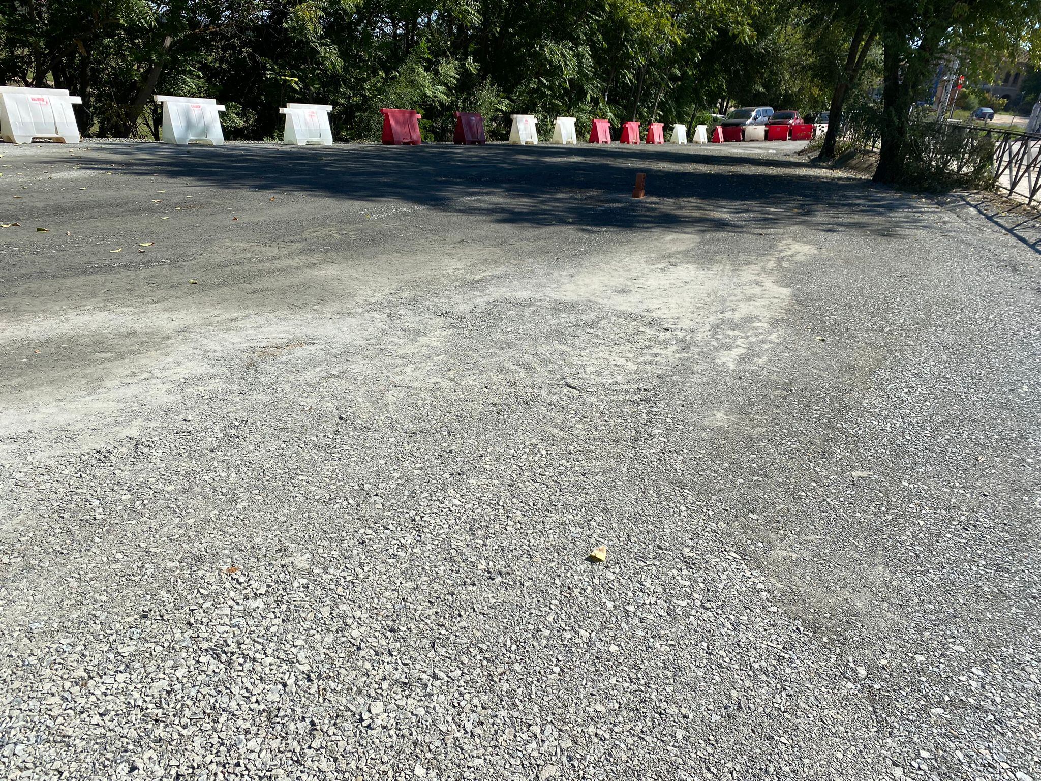 Nuevo aparcamiento en el Paseo de la Rosa (Toledo)