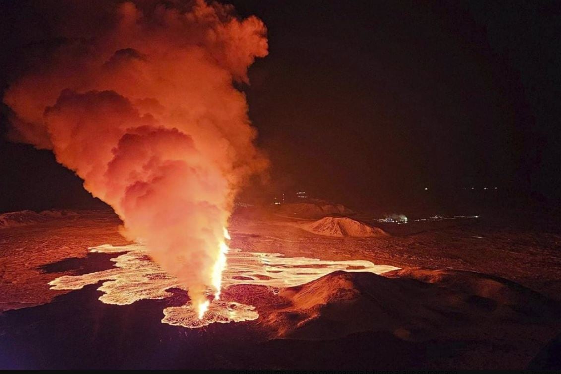 Islandia declara el estado de emergencia por la cuarta erupción volcánica en cuatro meses en Grindavík