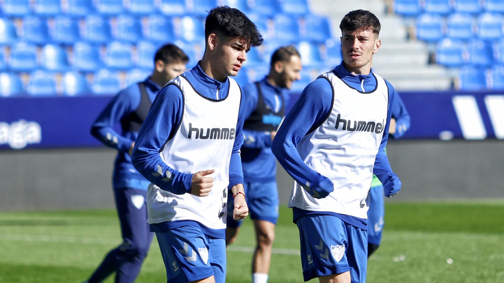 El Málaga ultima la preparación del partido del viernes ante el Oviedo