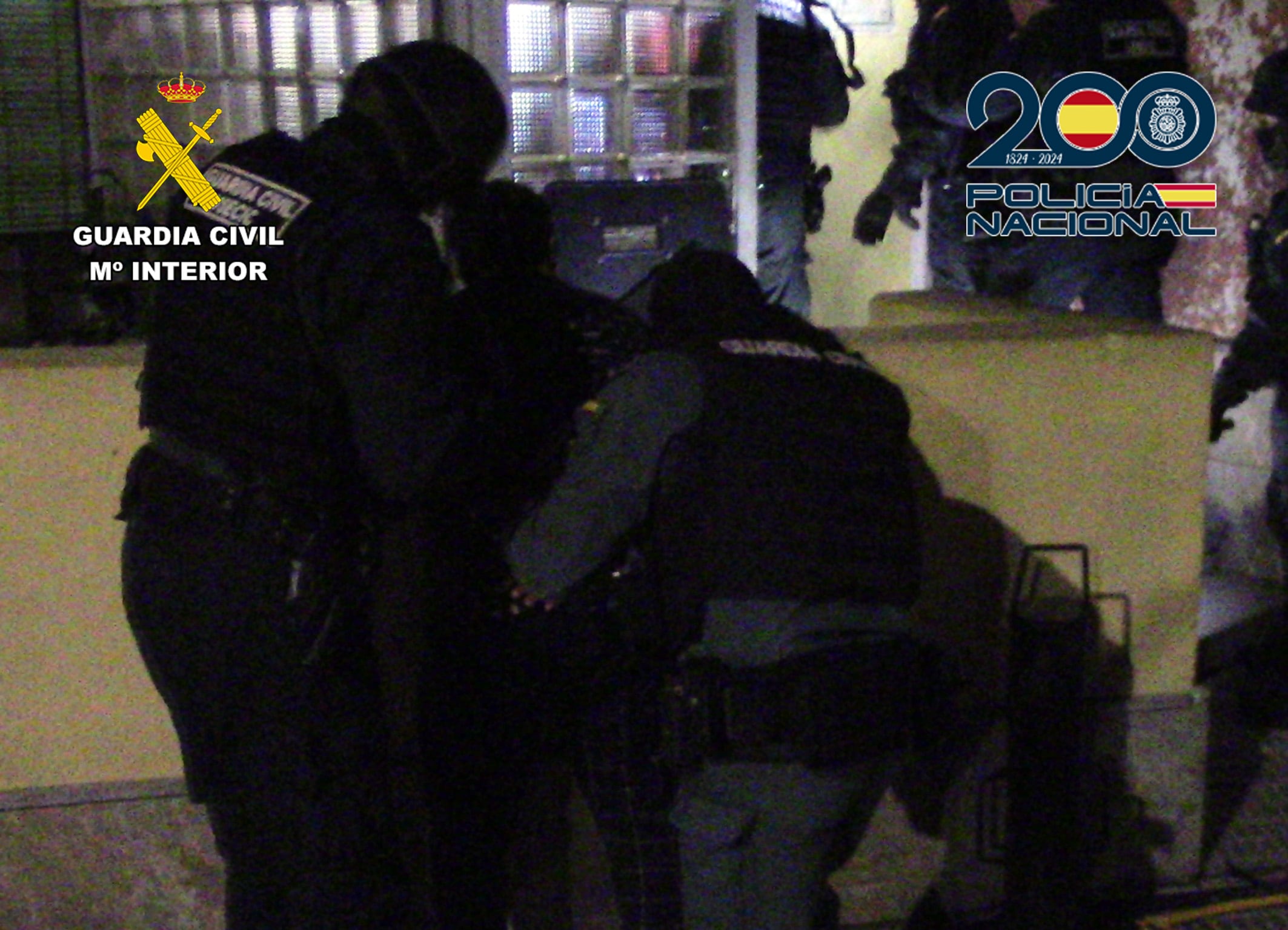 Macro operación policial contra la banda de 'El Karateca'