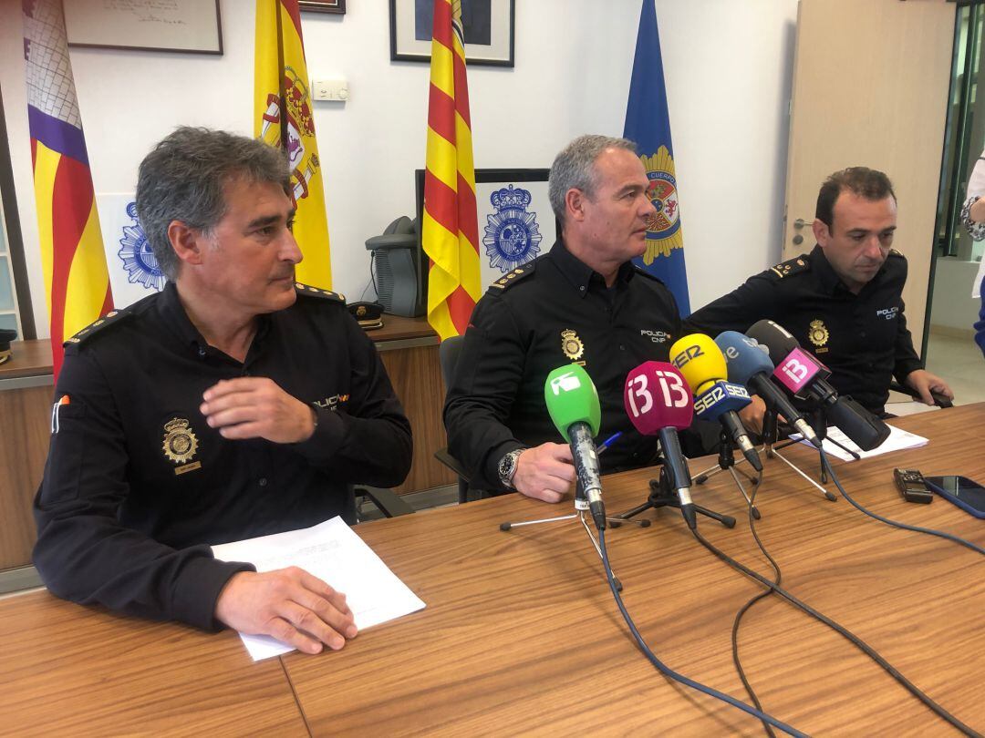 Manuel Hernández, José Luis Santafé y Fernando García Crespo