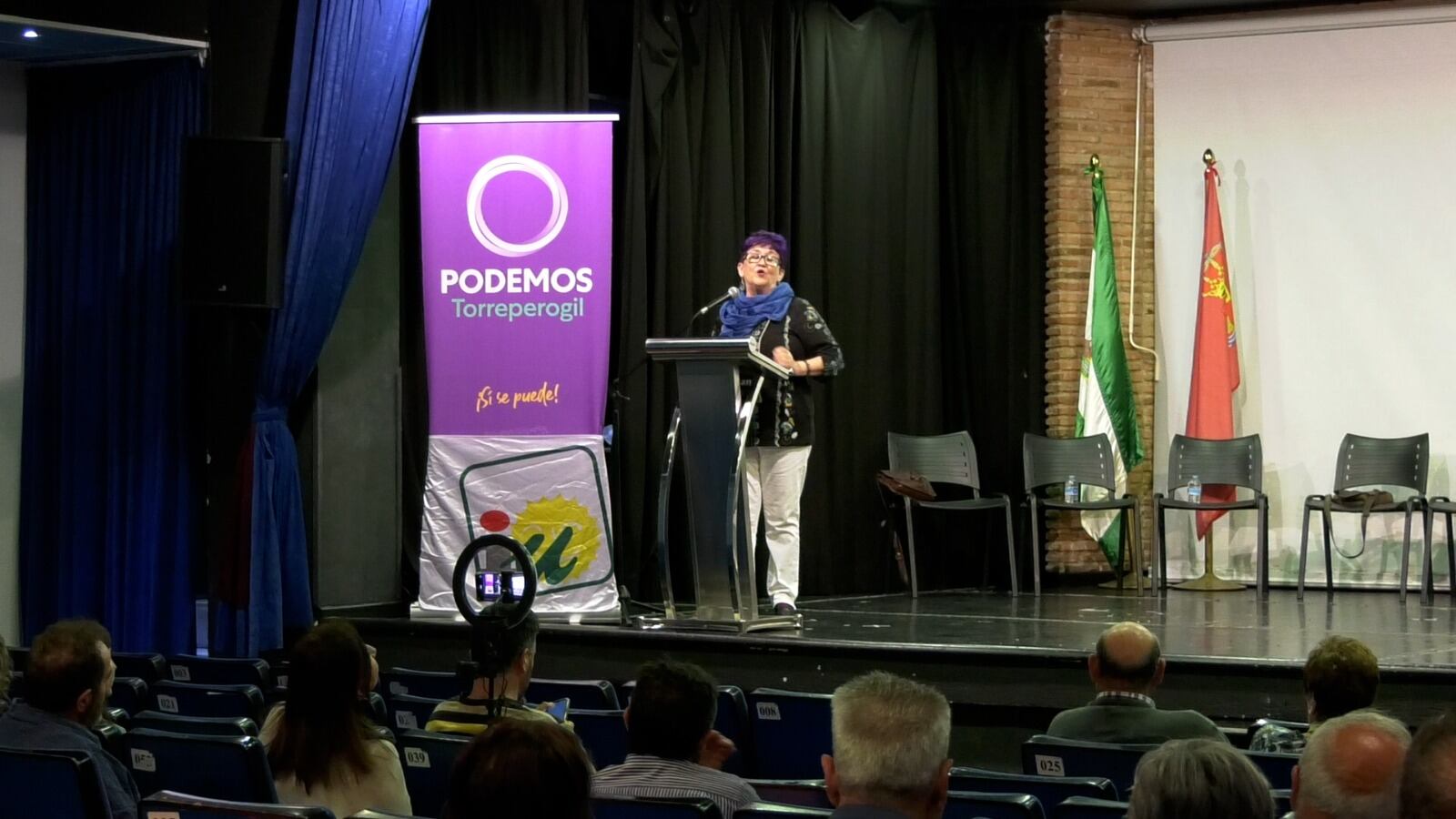 Podemos e IU presentan en Torreperogil su candidatura para las próximas elecciones municipales