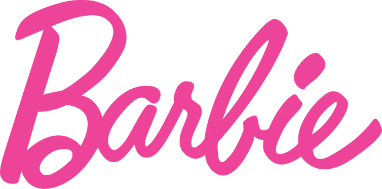 El logo de Barbie