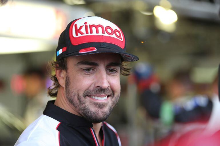 Fernando Alonso, en Silverstone