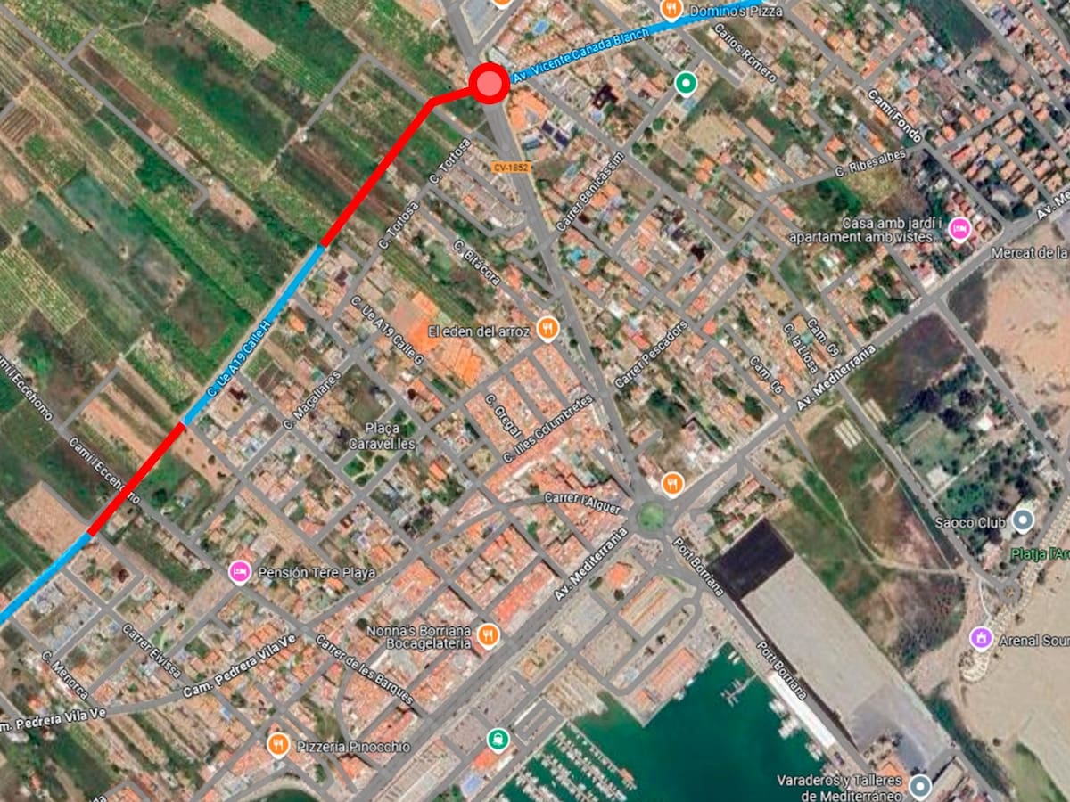 Burriana licita por 1,4 millones de euros las obras para culminar la avenida Cañada Blanch