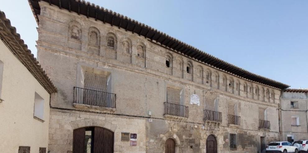 Palacio de Valdeolivos de Fonz. Foto: DGA