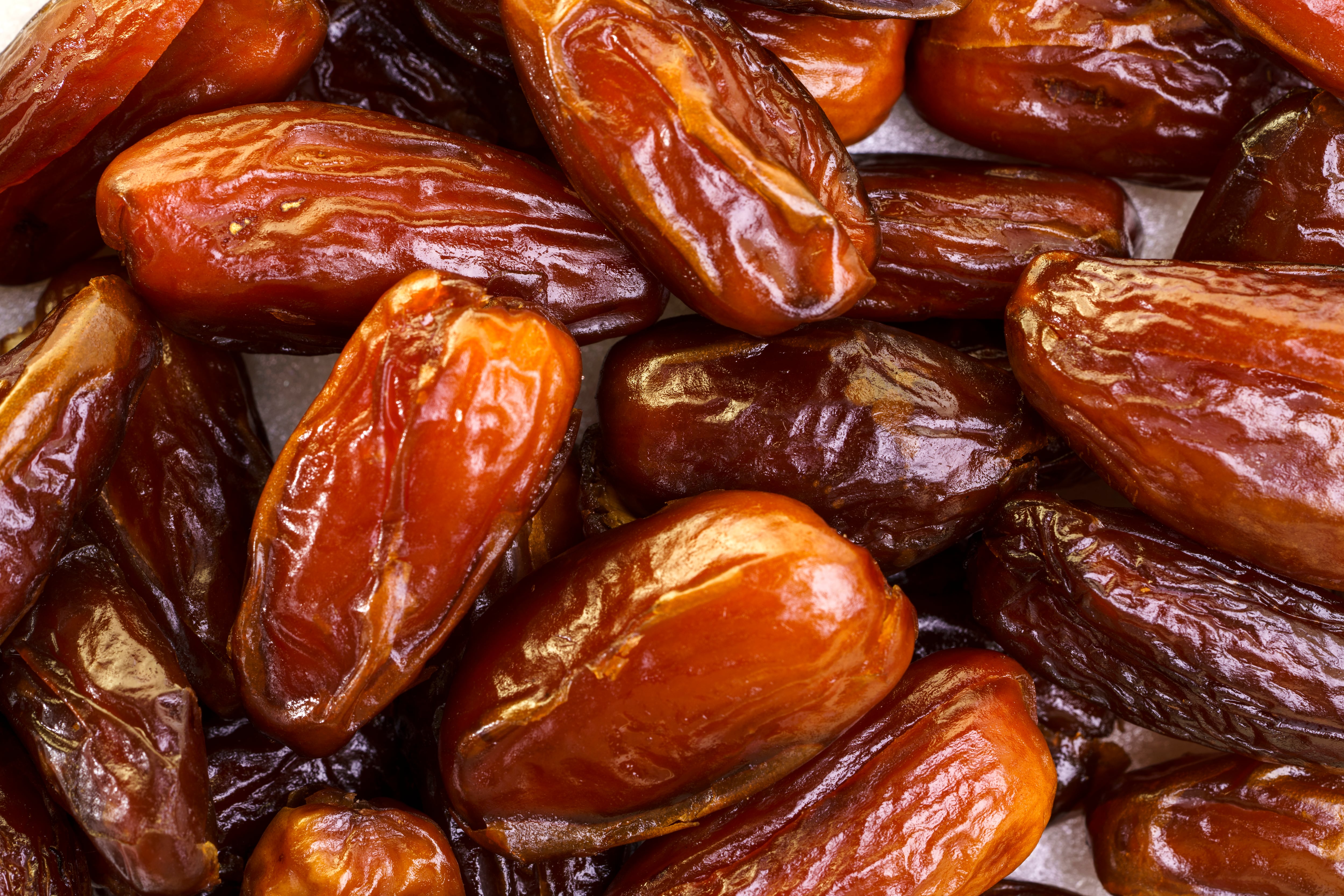 Full frame shot of some date fruits