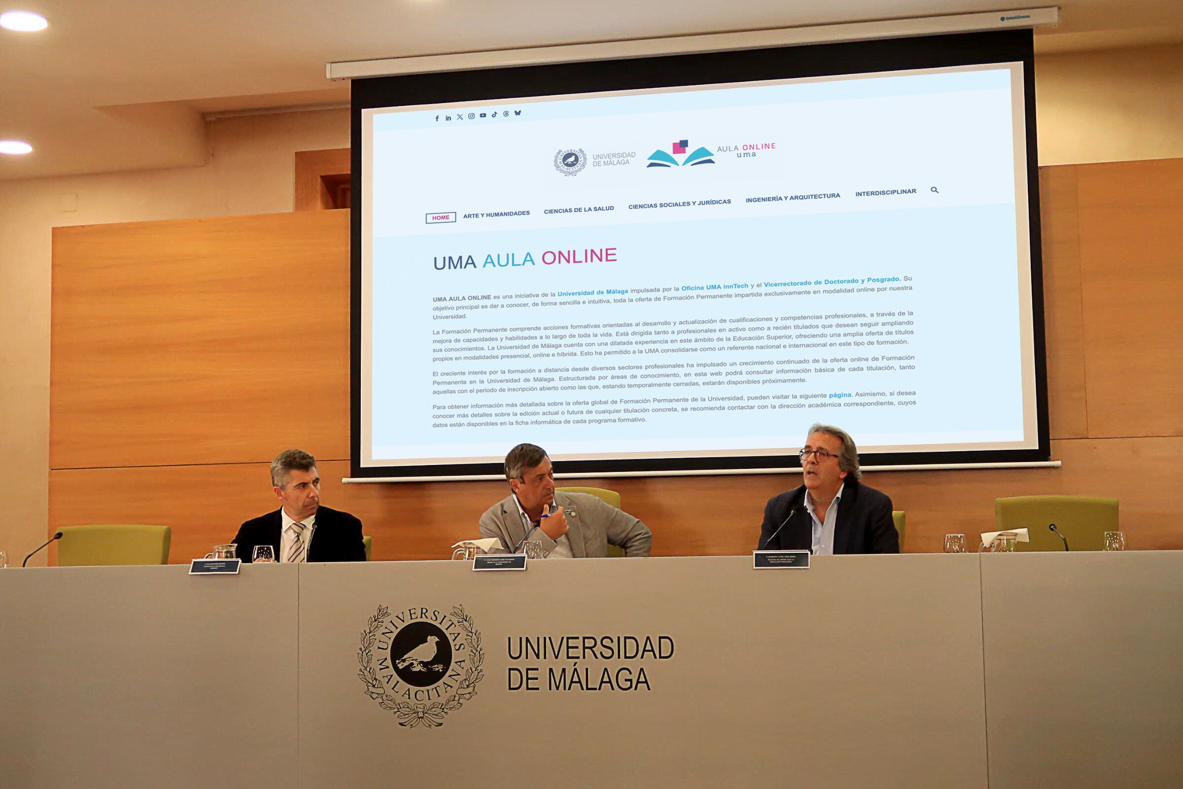 Momento de la presentación