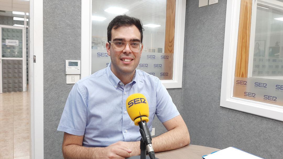 Alberto Aguiar, consejero de Cultura del Cabildo de Lanzarote.