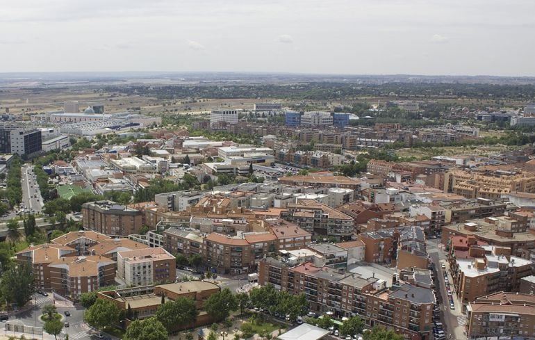 Vista aérea del municipio