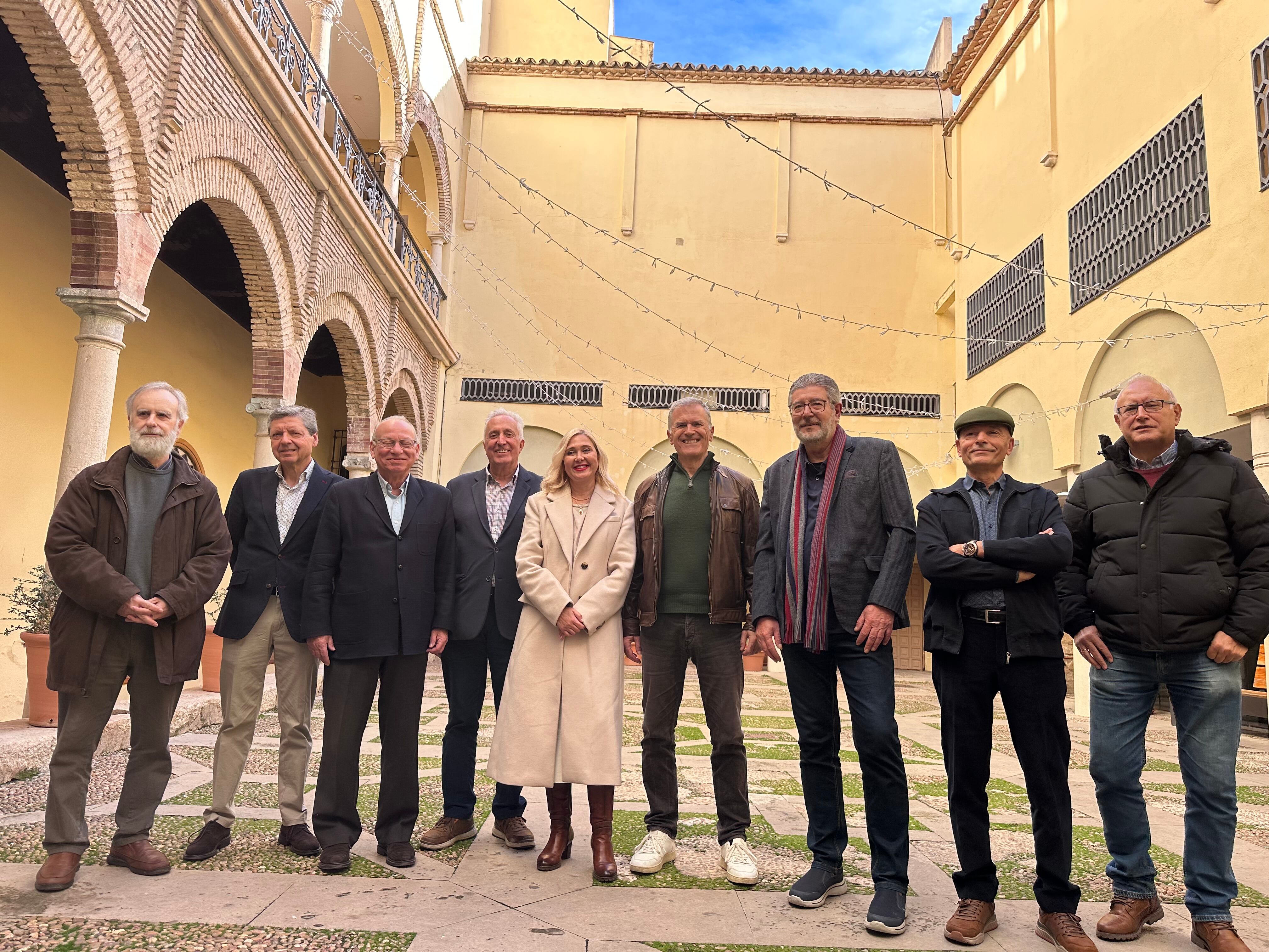 Presentación de las actuaciones benéficas en favor del Banco de Alimentos de Jaén.