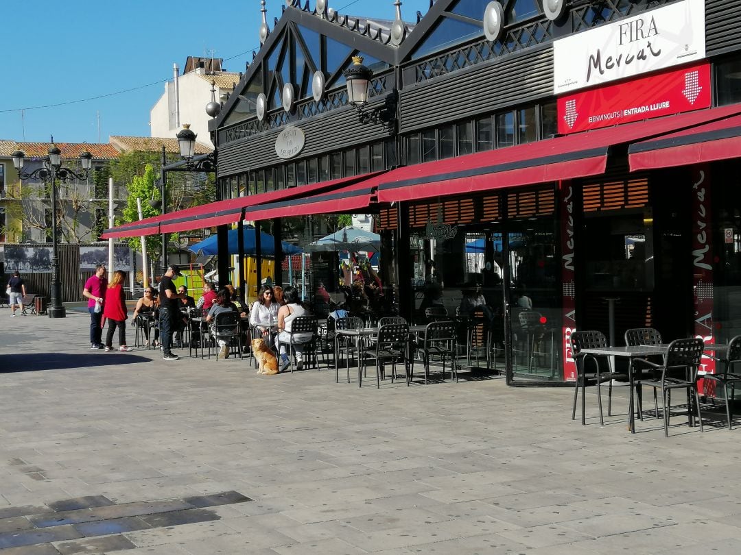 Imagen de archivo de Fira Mercat en la plaça Prado de Gandia 