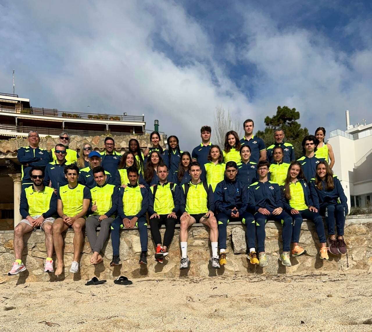 Els atletes de la FAA en una imatge d'arxiu.