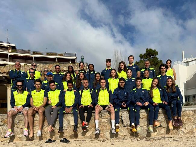 Els atletes de la FAA en una imatge d'arxiu.