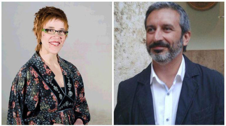 Águeda Micó y Rafa Carbonell, los dos candidatos a la Secretaría General del Bloc en el Congreso de la próxima semana