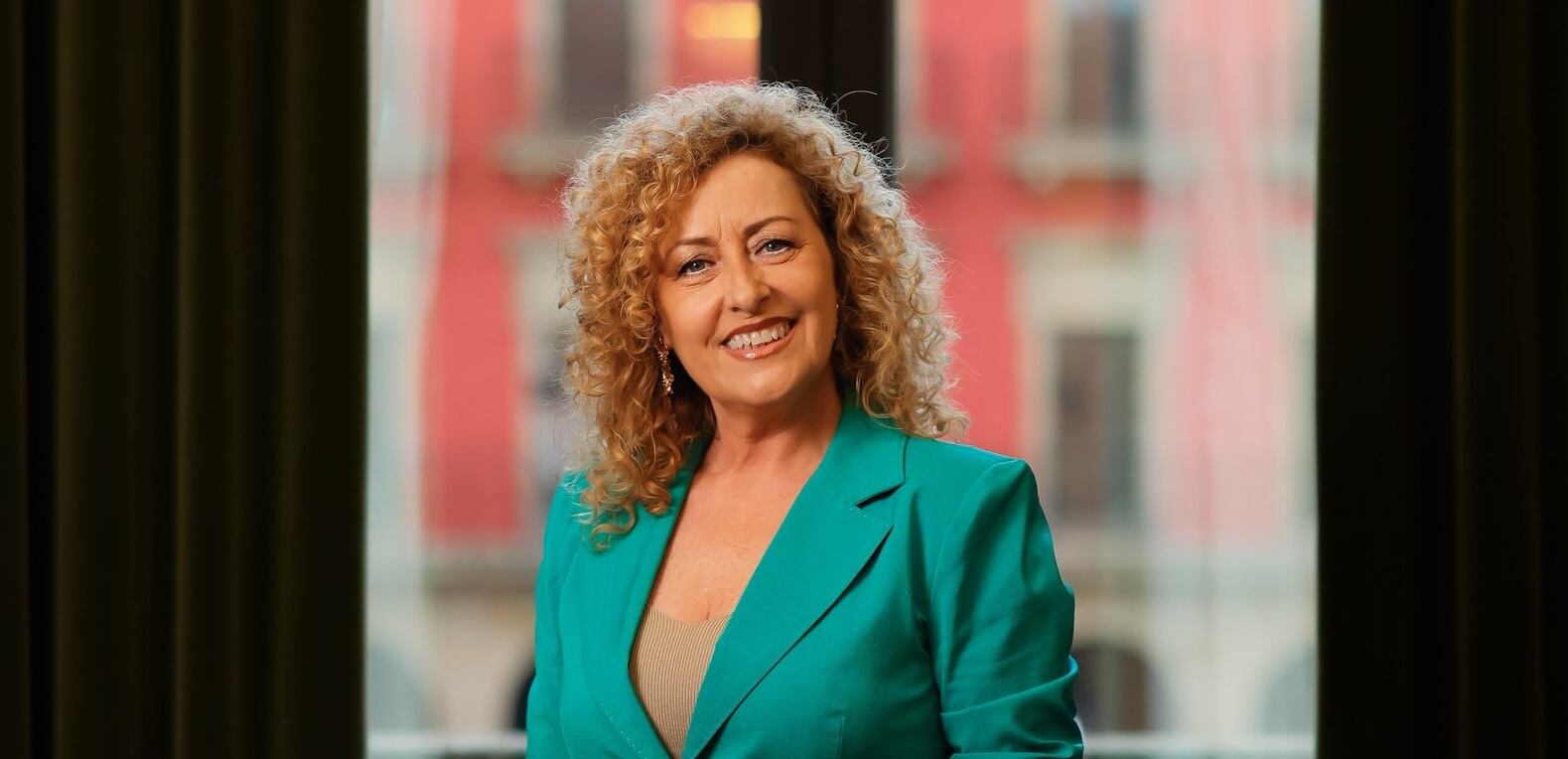 Mina Longo, pregonera de la Semana Grande de Gijón.