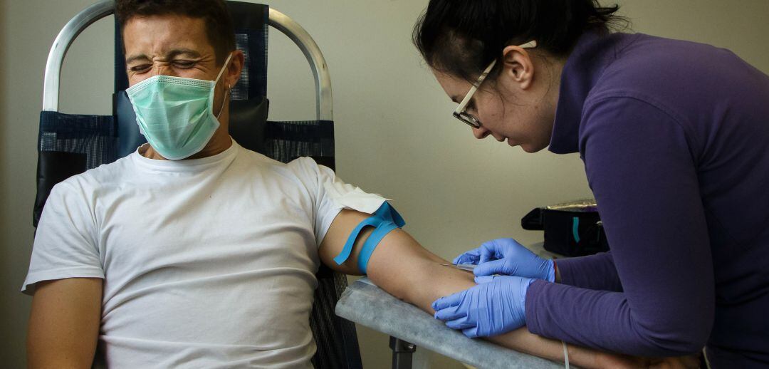 Donación de sangre durante la pandemia