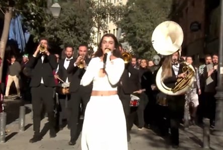 Amaia y su actuación en &#039;La Revuelta&#039;.