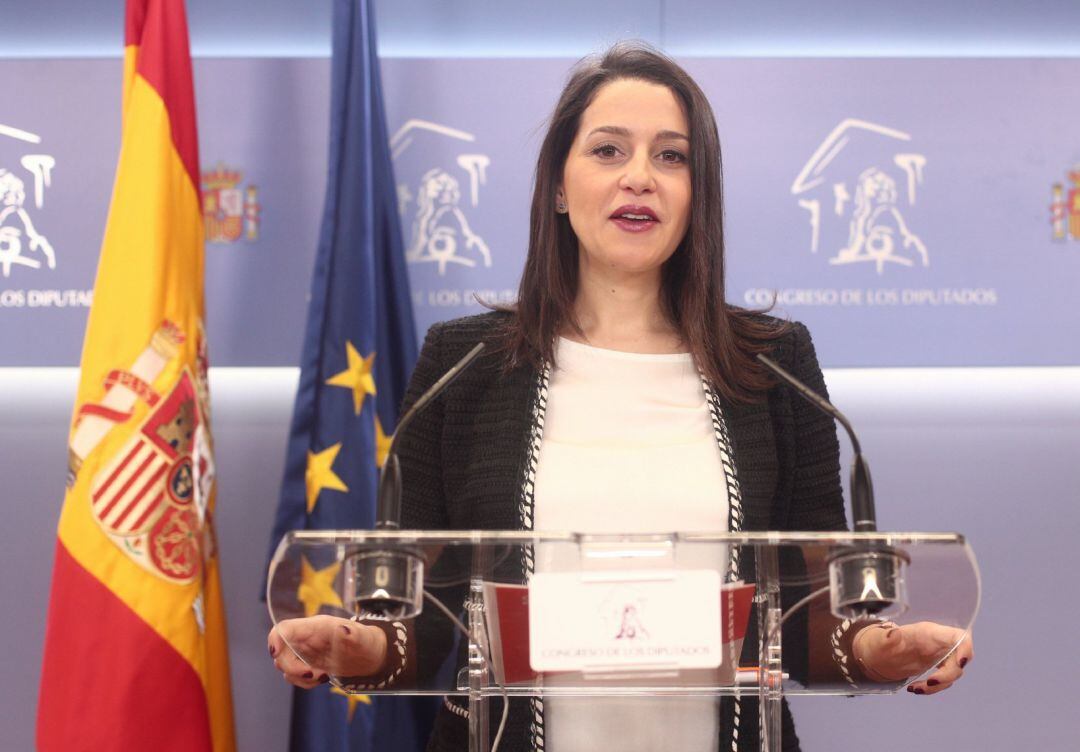 La líder de Ciudadanos en el Congreso, Inés Arrimadas