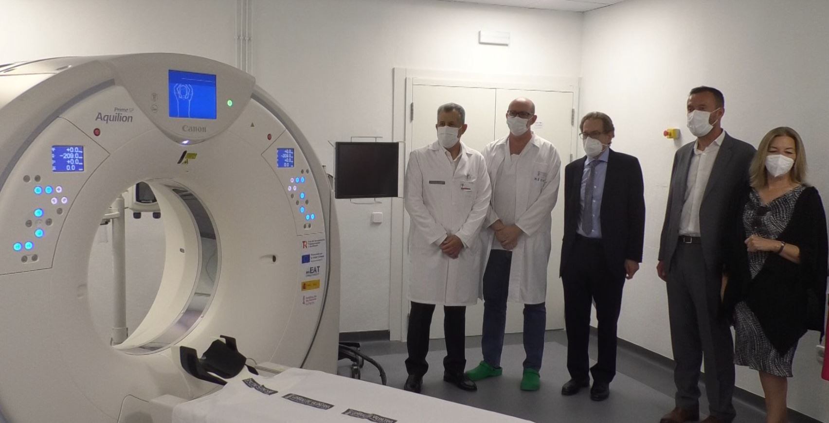 Imagen del nuevo TAC en el Hospital General de Elche