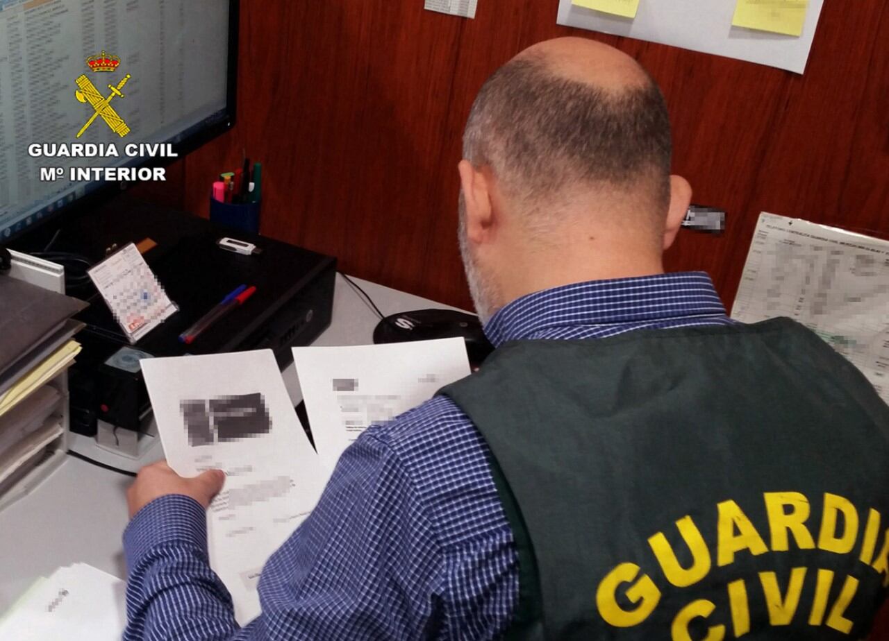 Efectivos de la Guardia Civil