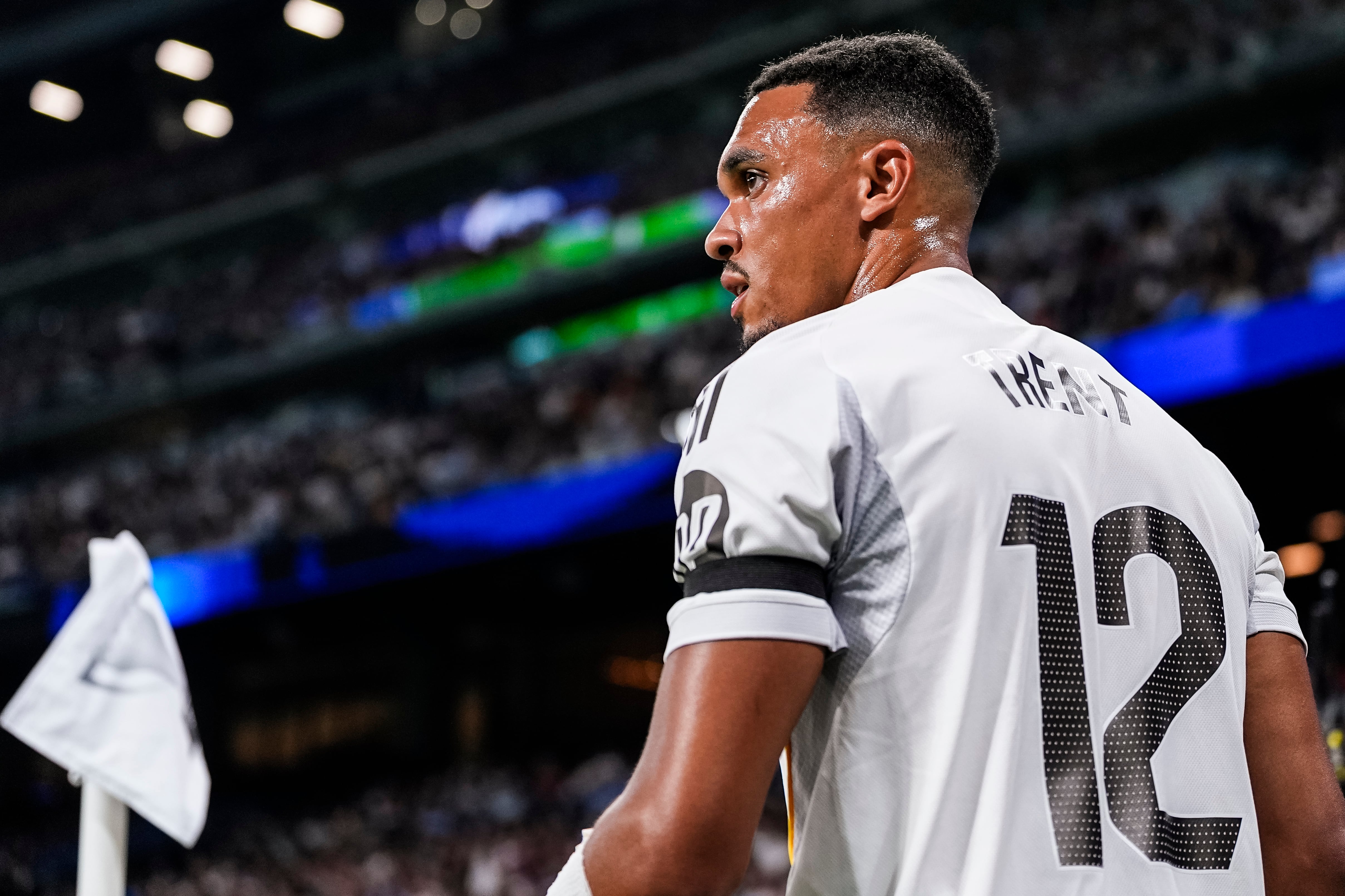 Trent Alexander-Arnold, en el partido de LaLiga entre Real Madrid y CA Osasuna