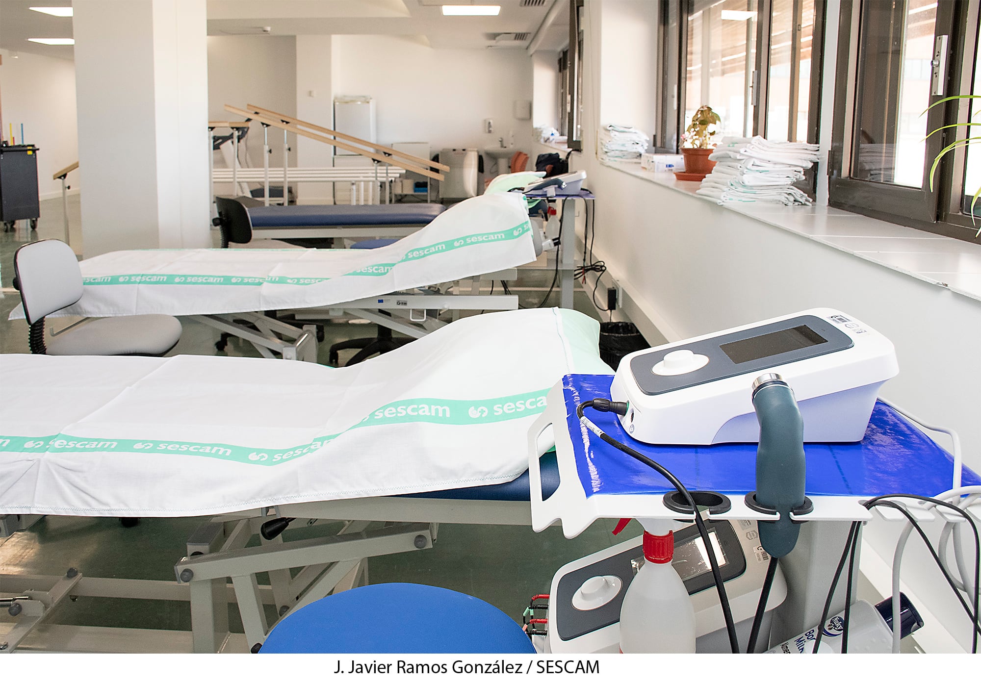 Nueva sala de rehabilitación Hospital de Guadalajara