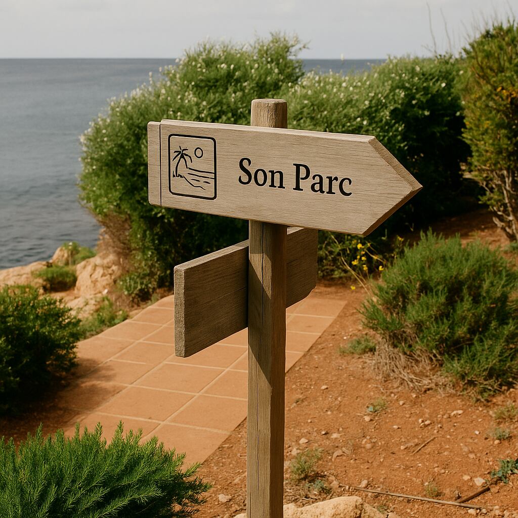 Playa del norte del municipio de Es Mercadal