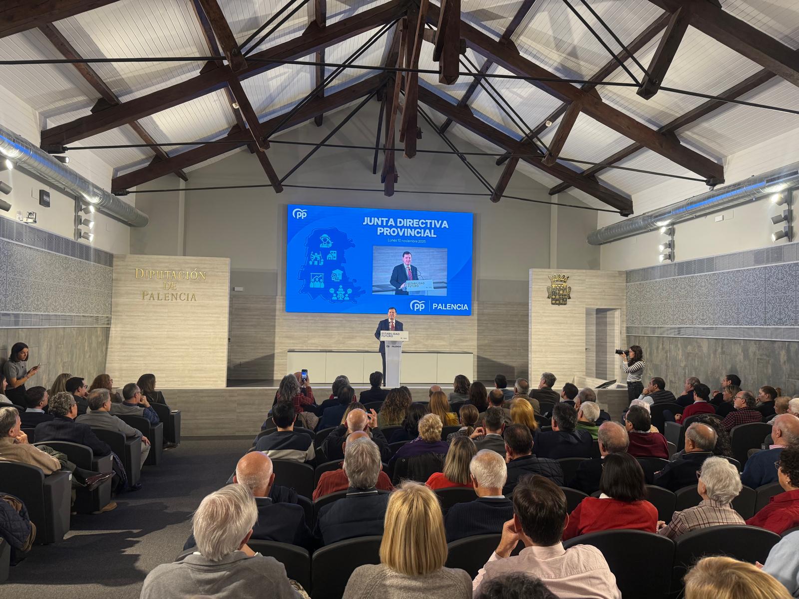 Alfonso fernández Mañueco en Palencia