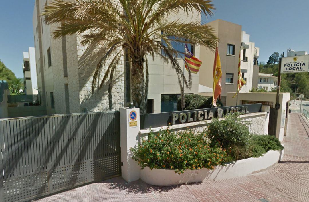 Imagen de la comisaría de la Policía Local de Santa Eulària