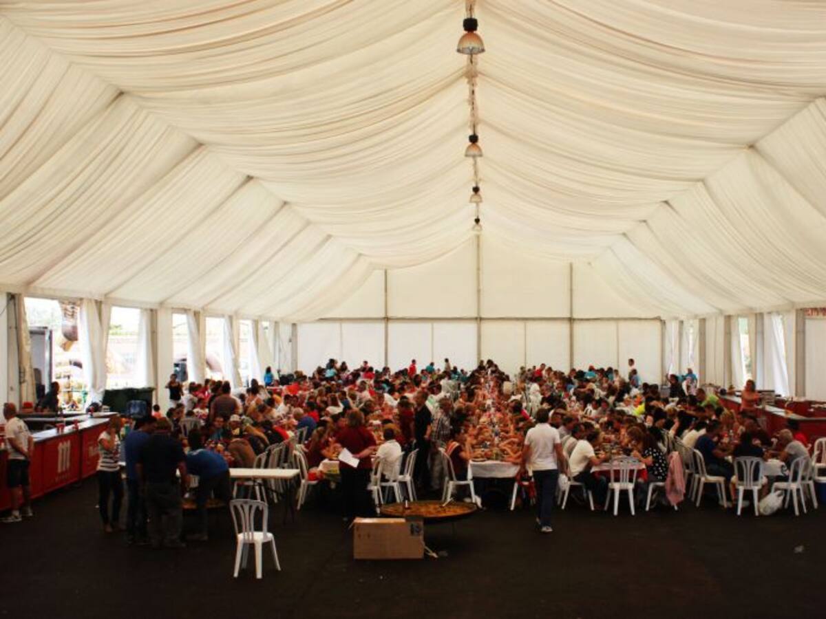 Las paellas cierran la semana grande en honor a la patrona