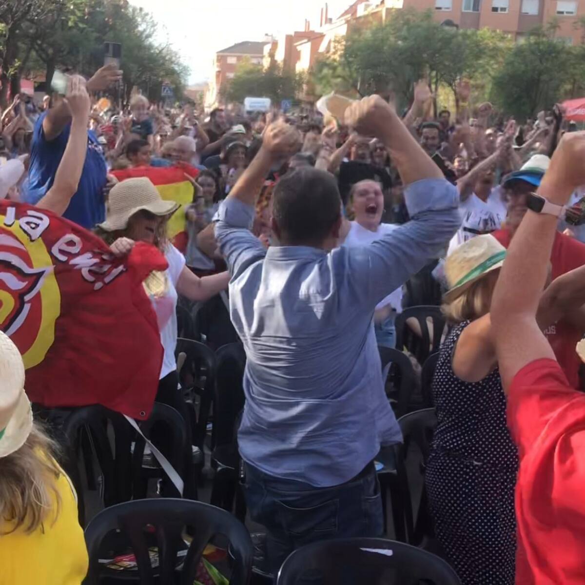 La Región se llena de pantallas gigantes para ver a Alcaraz y la final de la Eurocopa