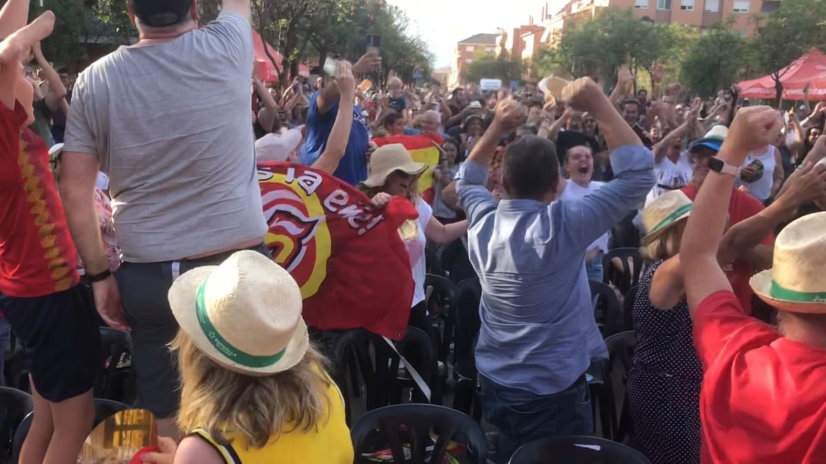 La Región se llena de pantallas gigantes para ver a Alcaraz y la final de la Eurocopa